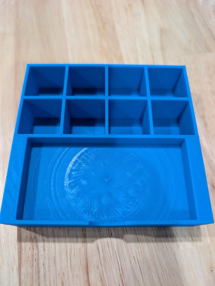 Test Acid Bench Caddy - 8-bottle +  two stones (not included) — view 2